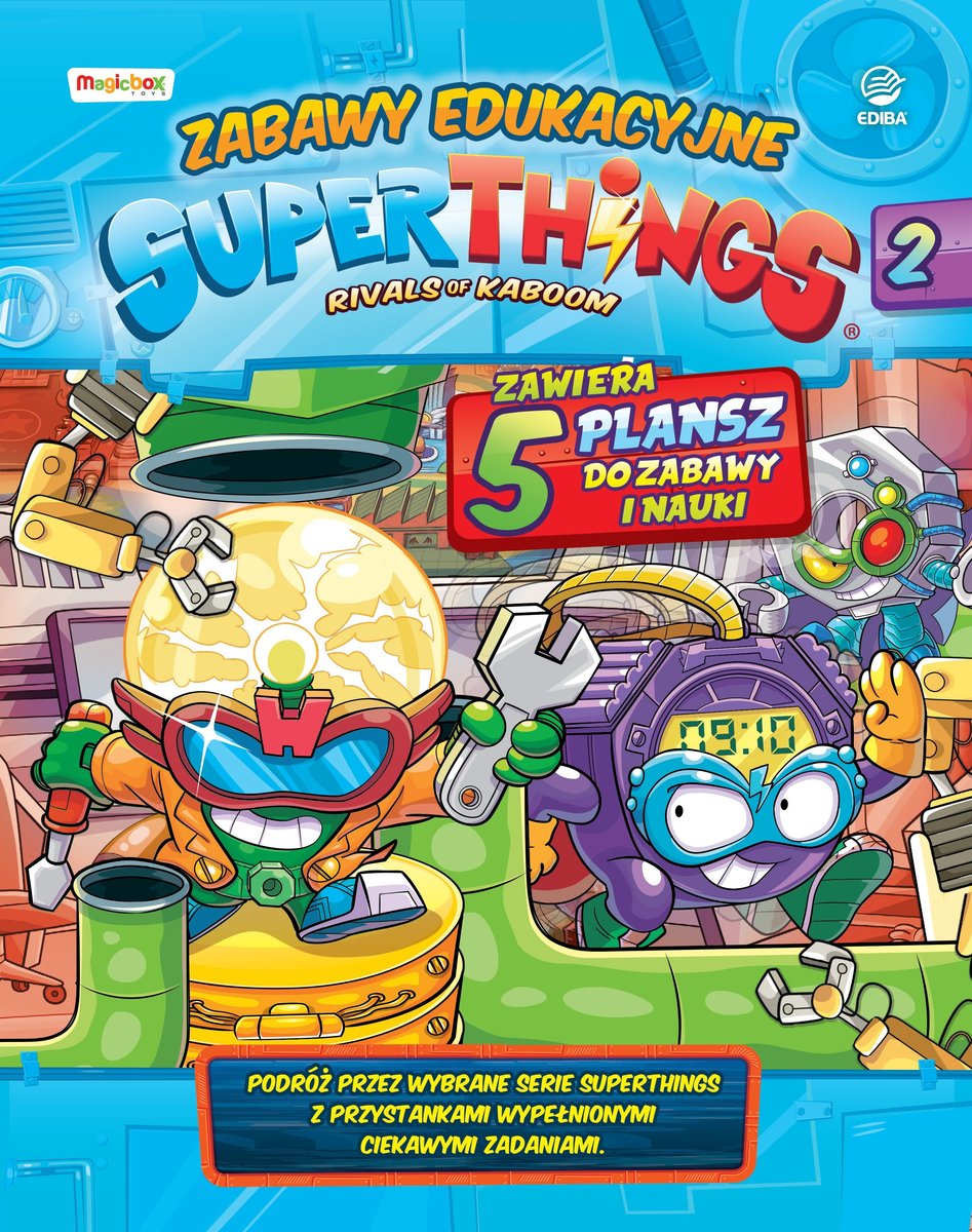SuperThings. Zabawy edukacyjne 2 - zbiorowa praca - książka