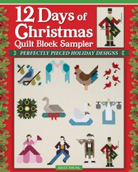 12 Days of Christmas Quilt Block Sampler - Kelly Young - ebook
