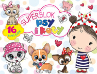 Superblok. Psy i koty - zbiorowa praca - książka
