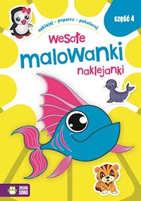 Wesołe Malowanki Naklejanki 4 -  - książka