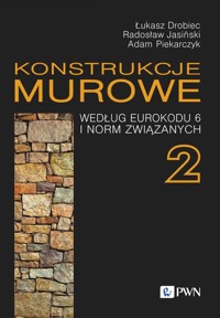 Konstrukcje murowe 2 według eurokodu 6 i norm związanych - Drobiec Łukasz, Jasiński Radosław, Piekarczyk Adam - książka