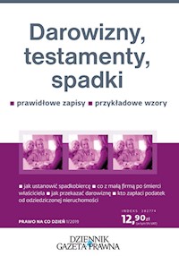 Darowizny testamenty spadki - Michalczuk Damian - książka