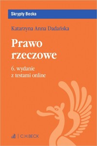 Prawo rzeczowe z testami online -  - książka