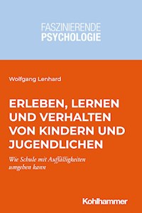 Erleben, Lernen und Verhalten von Kindern und Jugendlichen - Wolfgang Lenhard - ebook