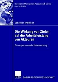 Die Wirkung von Zielen auf die Arbeitsleistung von Akteuren - Sebastian Waldforst - ebook