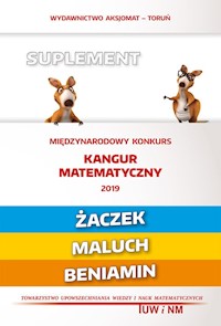 Matematyka z wesołym kangurem Suplement 2019 -  - książka