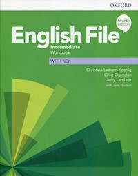 English File Intermediate Workbook with key -  - książka