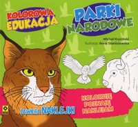 Kolorowa edukacja. Parki narodowe - Michał Kryciński - książka