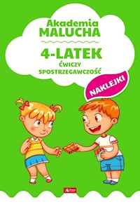 Akademia malucha 4-latek ćwiczy spostrzegawczość -  - książka