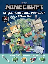 Minecraft Księga podwodnej przygody z naklejkami -  - książka