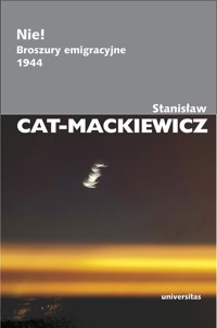 Nie! - Cat-Mackiewicz Stanisław - książka