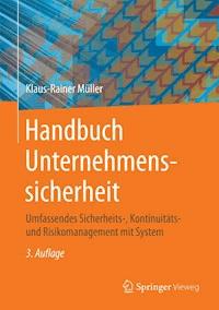 Handbuch Unternehmenssicherheit - Klaus-Rainer Müller - ebook