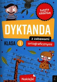 Szkoła na szóstkę Dyktanda z zabawami ortograficznymi klasa 1 - Krzemiński Piotr - książka
