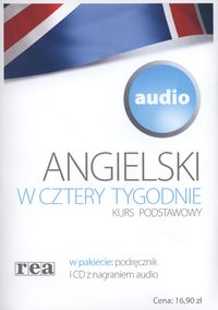 Angielski w 4 tygodnie Kurs podstawowy audio - - książka