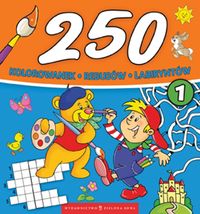 250 kolorowanek część 1 -  - książka