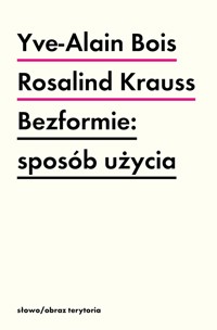 Bezformie: sposób użycia - Yve-Alain Bois, Rosalind E. Krauss - książka