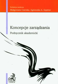 Koncepcje zarządzania Podręcznik akademicki -  - książka