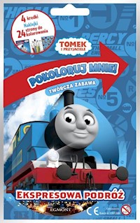 Tomek i przyjaciele Ekspresowa podróż Pokoloruj mnie -  - książka
