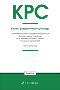 KPC Kodeks postępowania cywilnego oraz ustawy towarzyszące -  - książka