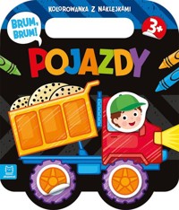 Brum, brum! Pojazdy. Kolorowanka z naklejkami - Bator Agnieszka - książka