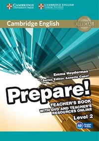 Cambridge English Prepare! 2 Teacher's Book + DVD - Heyderman Emma - książka