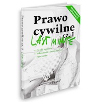 Last Minute Prawo Cywilne Część 1 2021 - Gólska Anna - książka