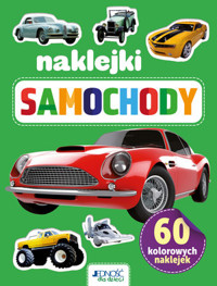 Samochody. 60 kolorowych naklejek - zbiorowa praca - książka