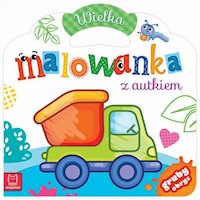 Wielka malowanka z autkiem - - książka