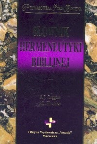 Słownik hermeneutyki biblijnej - Coggins R.J., Houlden J.L. - książka
