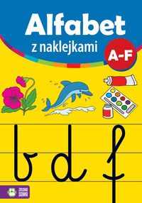 Alfabet z naklejkami A-F -  - książka