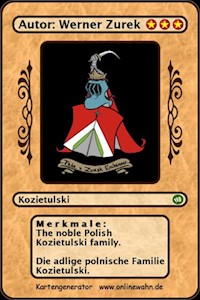 The noble Polish Kozietulski family. Die adlige polnische Familie Kozietulski. - Werner Zurek - ebook