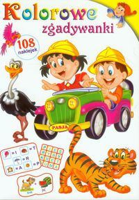 Kolorowe zgadywanki -  - książka