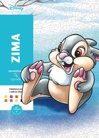 Art therapy. Kolorowanka antystresowa. Disney. Zima. Zagadkowe rysunki - Monika Kiersnowska (tłum.), Alexandre Karam (ilustr.) - książka