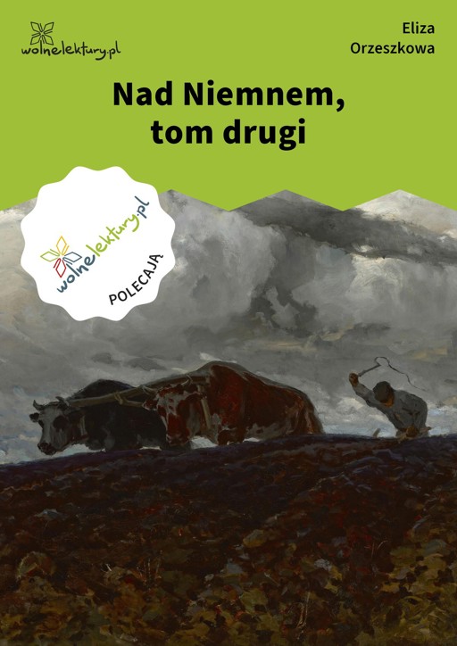 Okładka książki Nad Niemnem, tom drugi