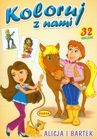 Alicja i Bartek Kolorowanka -  - książka