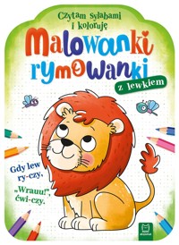Malowanki rymowanki z lewkiem. Czytam sylabami i koloruję - Agnieszka Bator - książka