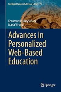 Advances in Personalized Web-Based Education - Konstantina Chrysafiadi - ebook