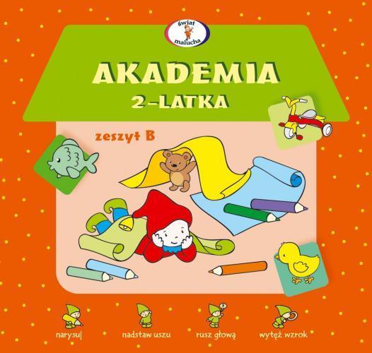 Akademia 2-latka. Zeszyt B - Dorota Krassowska - książka