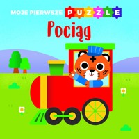 Moje pierwsze puzzle. Pociąg - praca zbiorowa, Monika Tomaszewska (tłum.), Emma Martinez (ilustr.) - książka