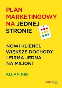 Plan marketingowy na jednej stronie - Dib Allan - książka