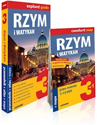 Rzym i Watykan explore! Guide 3w1: przewodnik + atlas + mapa -  - książka