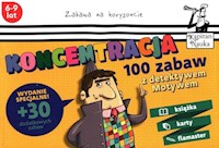 100 zabaw z detektywem Motywem Koncentracja - Biela Agnieszka, Zagrajek Joanna, Przedniczek Magdalena - książka