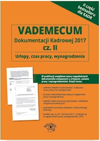 Vademecum dokumentacji kadrowej 2017 Część 2 -  - książka