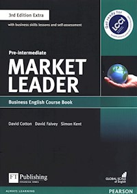 Market Leader 3rd Edition Extra Pre-intermediate Course Book + DVD - Falvey David, Cotton David, Kent Simon - książka