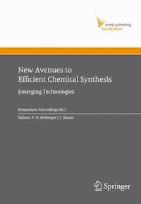 New Avenues to Efficient Chemical Synthesis - - ebook