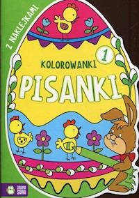 Kolorowanki Pisanki z naklejkami 1 -  - książka