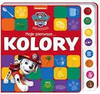 Psi Patrol Moje pierwsze Kolory -  - książka