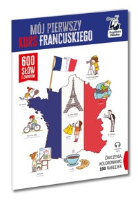 Mój pierwszy kurs francuskiego 600 słów i zwrotów -  - książka