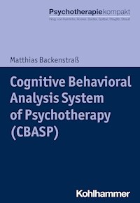 Cognitive Behavioral Analysis System of Psychotherapy (CBASP) - Matthias Backenstraß - ebook