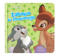 Zabawa w chowanego. Książeczka sensoryczna. Disney Bambi - Ilona Siwak (tłum.), Grace Baranowski - książka